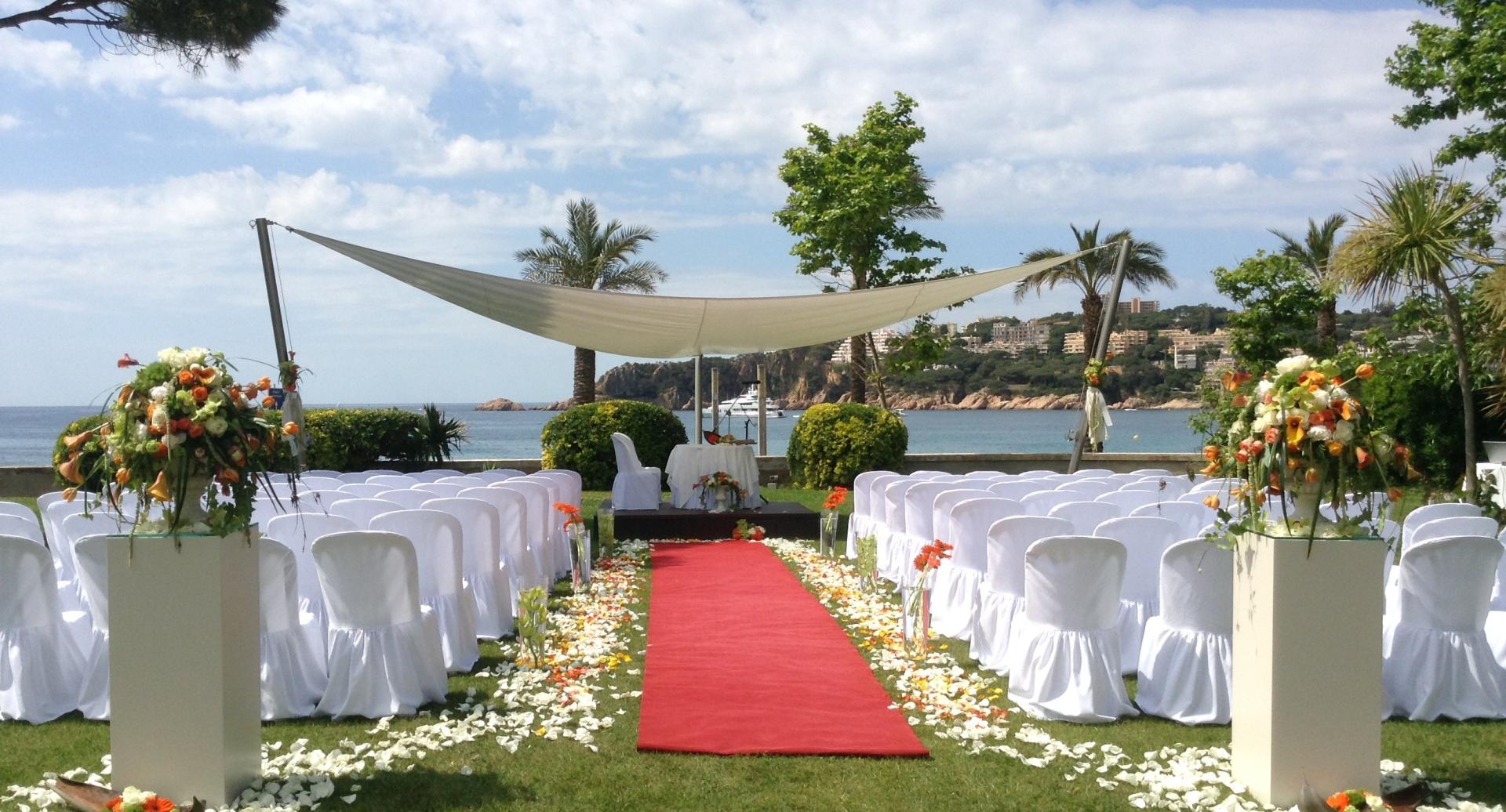 Bodas con vistas al mar