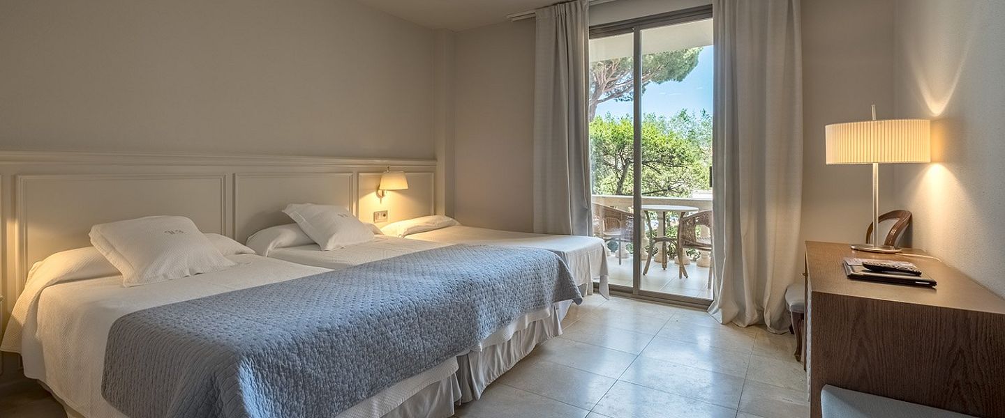 Habitació doble amb llit supletori per a nen