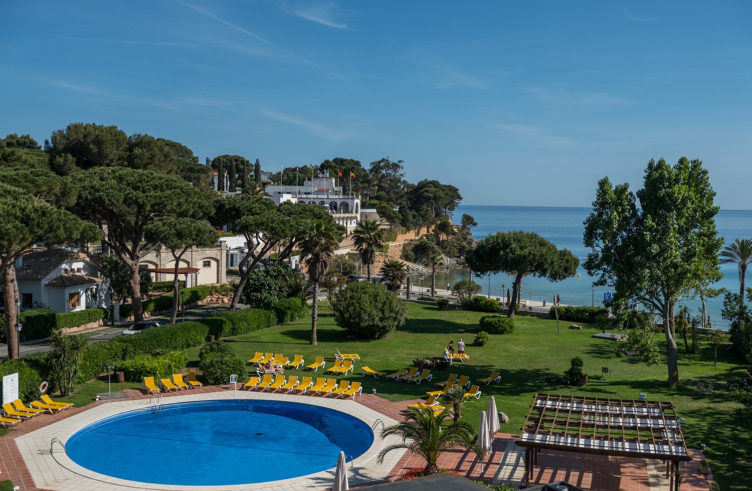 Un hôtel exclusif avec des vues privilégiées