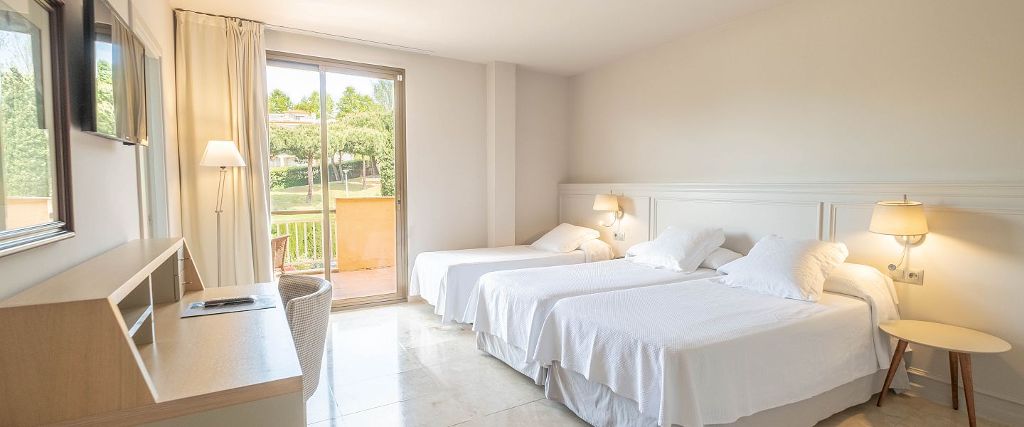 Habitació doble amb llit supletori per a nen